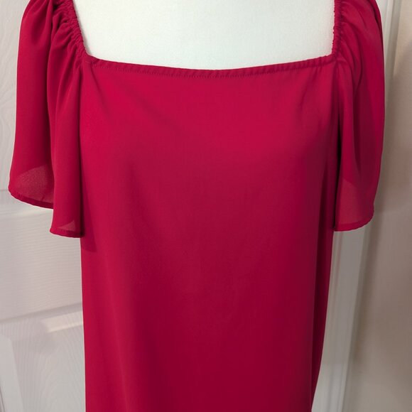 Ann Taylor flutter Sleeve Top - Picture 1 of 7